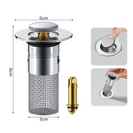 Tapón Filtro de Drenaje para Baño 🧼 + Envío Gratis