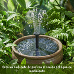 2x1 🌸 Fuente Solar Decorativa Flotante – Sin Electricidad
